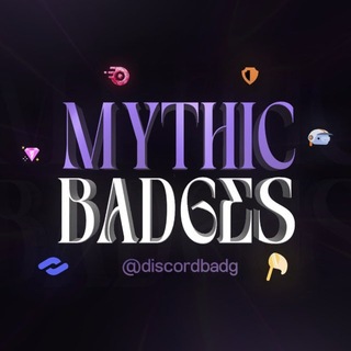 Telegram profile photo for Mythic Badges