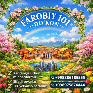 Telegram profile photo for FAROBIY 101 DO'KON🇺🇿🇹🇷🇷🇺 BEST
