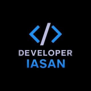 Telegram profile photo for DEVELOPER IASAN