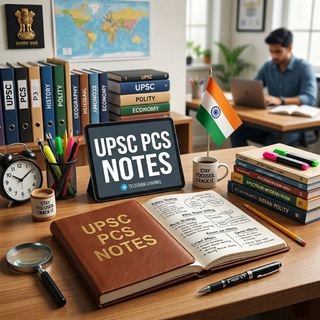 Telegram profile photo for UPSC PCS Notes 2027