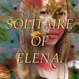 Telegram profile photo for solitaire of elena. ❦