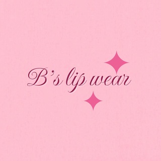 Telegram profile photo for B’s lipwear