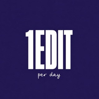 Telegram profile photo for one edit per day