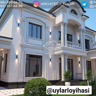 Telegram profile photo for Uylar loyihasi va NODiR ARXiTEKTOR 🏡