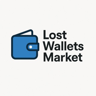 Telegram profile photo for Lost Wallets Market | BTC | ETH | Seed Phrase | Private Key | Wallet Access