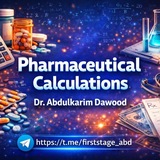 Telegram profile photo for Pharmaceuticals calculations / عبدالكريم