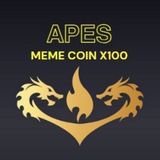 Telegram profile photo for Sol - Apes Meme Coin X 100 Channel