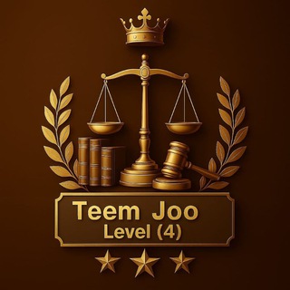 Telegram profile photo for Team Joo { Level 4 } "❤️⚖️.