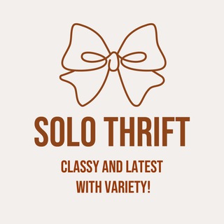 Telegram profile photo for SOLO THRIFT / ሶሎ ትሪፍት
