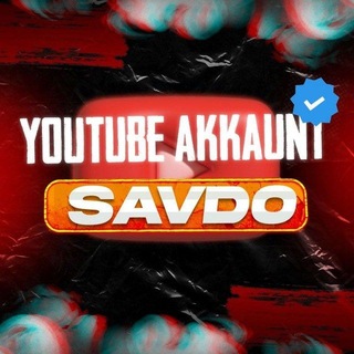 Telegram profile photo for YOUTUBE KANAL SAVDO