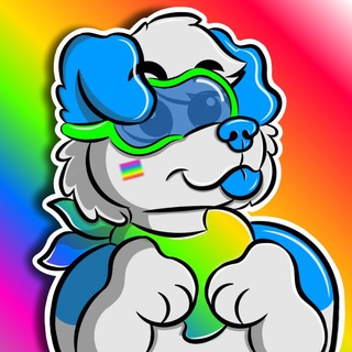 Telegram profile photo for 🌈 golden artistic 🐶 (open commission)