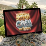 Telegram profile photo for Слот Golden Cash - играть на деньги | Промокод AVIALUC500
