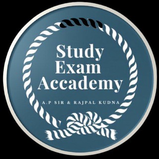 Telegram profile photo for STUDY EXAM ACADEMY