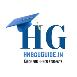 Telegram profile photo for HNBGU Guide.in
