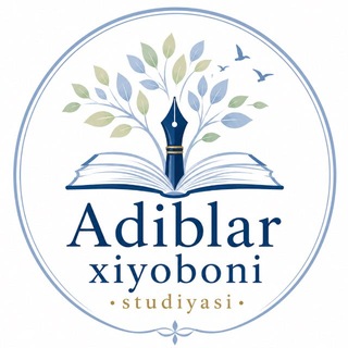 Telegram profile photo for “ADIBLAR XIYOBONI” studiyasi