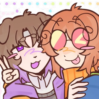 Telegram profile photo for Scaredy cat duo confession + daily ^_^