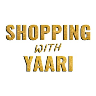 Telegram profile photo for Shopping With Yaari