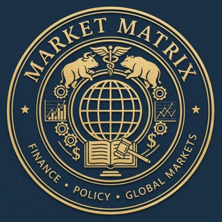 Telegram profile photo for Market Matrix — Global Markets, Finance & Macroeconomics