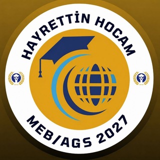 Telegram profile photo for MEB/AGS 2027 HAYRETTİNHOCAM