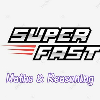 Telegram group profile photo for SUPER FAST MATHS & REASONING📚📚📚