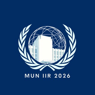 Telegram profile photo for MUN IIR 2026