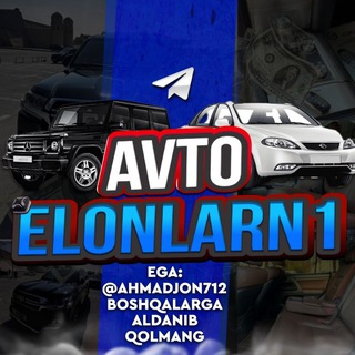 Telegram profile photo for AVTO_elonlarN1
