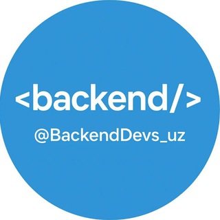 Telegram profile photo for Backend uz