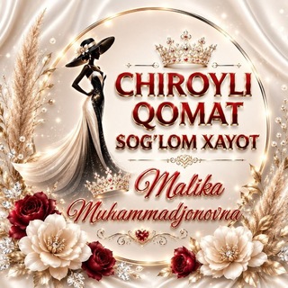 Telegram profile photo for ⚜CHIROYLI QOMAT SOG'LOM XAYOT⚜