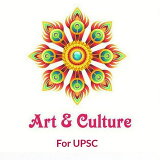 Telegram profile photo for UPSC Art and Culture