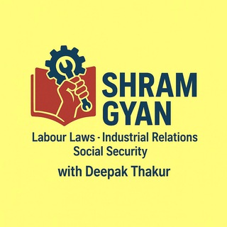 Telegram profile photo for Shramgyan with Deepak Thakur (for UPSC EPFO)