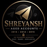 Telegram profile photo for 𝖠ɢᴇᴅ 𝖠ᴄᴏᴜɴᴛs @shreyansh