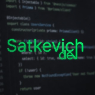 Telegram profile photo for Satkevich-dev