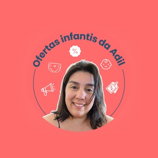 Telegram profile photo for Mamães Econômicas - Grupo De Ofertas Infantis da Adil 🤰🏻🤱🏻👶🏻 👨👩👧👦