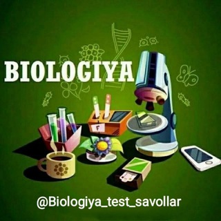 Telegram profile photo for BIOLOGIYADAN ATTESTATSIYA TOIFA UCHUN TAYYORGARLIK ONLINE KURSI ONLAYN TAYYORLOVKIMYO QUIZ TEST ODAM ANATOMIYASI VIKTORINA SLAYD