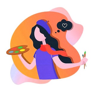 Telegram profile photo for РИСУЕМ ВМЕСТЕ🖌️