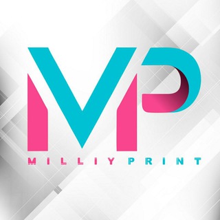 Telegram profile photo for 'MilliyPrint' reklama agentligi !