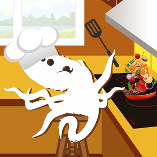 Telegram profile photo for CookTopus – Мировая кухня и рецепты
