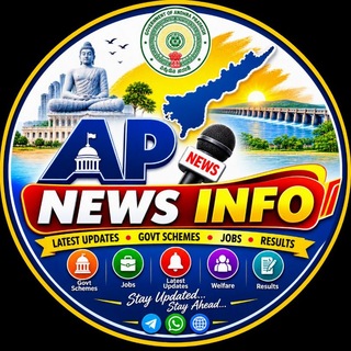 Telegram profile photo for AP News Info - Andhra Pradesh Updates