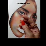 Telegram profile photo for آموزش نقاشی | مدادرنگی | آموزش مجازی| سمیرا طالبی