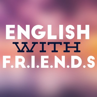 Telegram profile photo for English_With_F.R.I.E.N.D.S