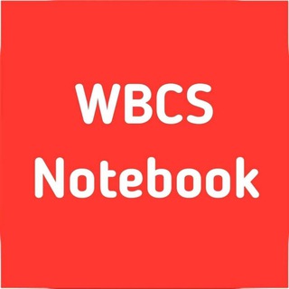 Telegram profile photo for WBCS Notebook