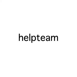 Telegram profile photo for helpteam