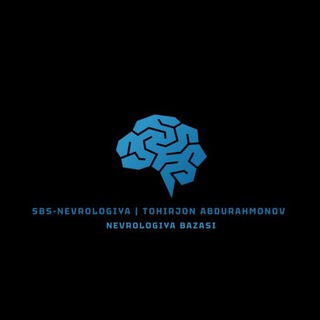 Telegram profile photo for SBS-Nevrologiya | Tohirjon Abdurahmonov
