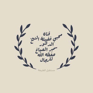 Telegram profile photo for فضيلة الدكتور: سمير الصباغ