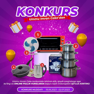 Telegram profile photo for 🎁Ummu Imran cake konkursi🎁